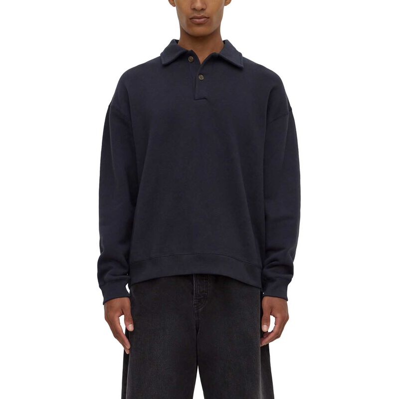 Assembly Label Newport Fleece Polo True Navy image number 0